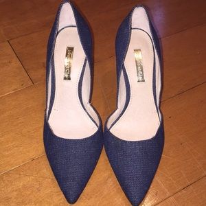 Louise et Cest denim heels